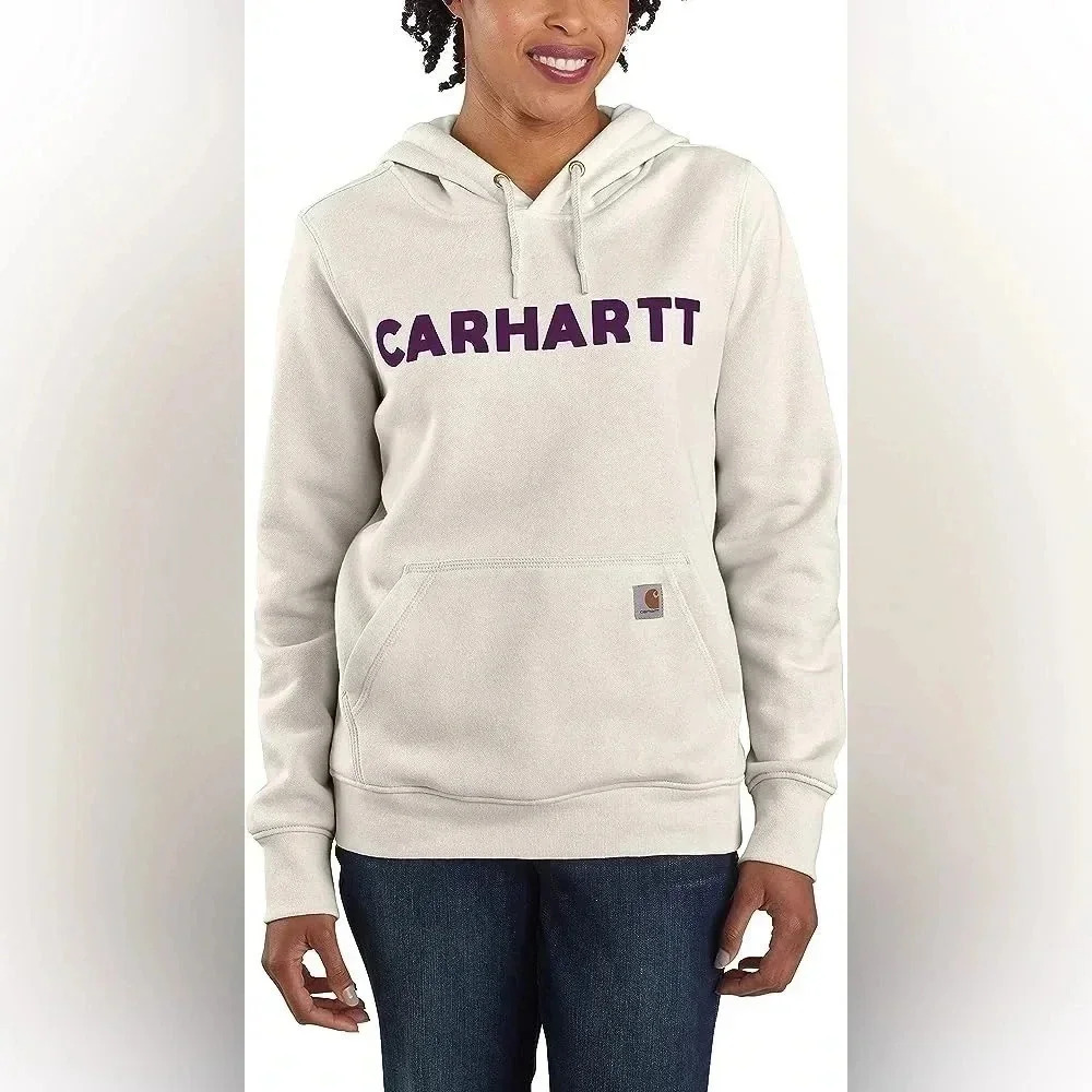 Kids Carhatt | Relaxed Fit Midweight logo graphic Hoodie | Size XL (16-18)